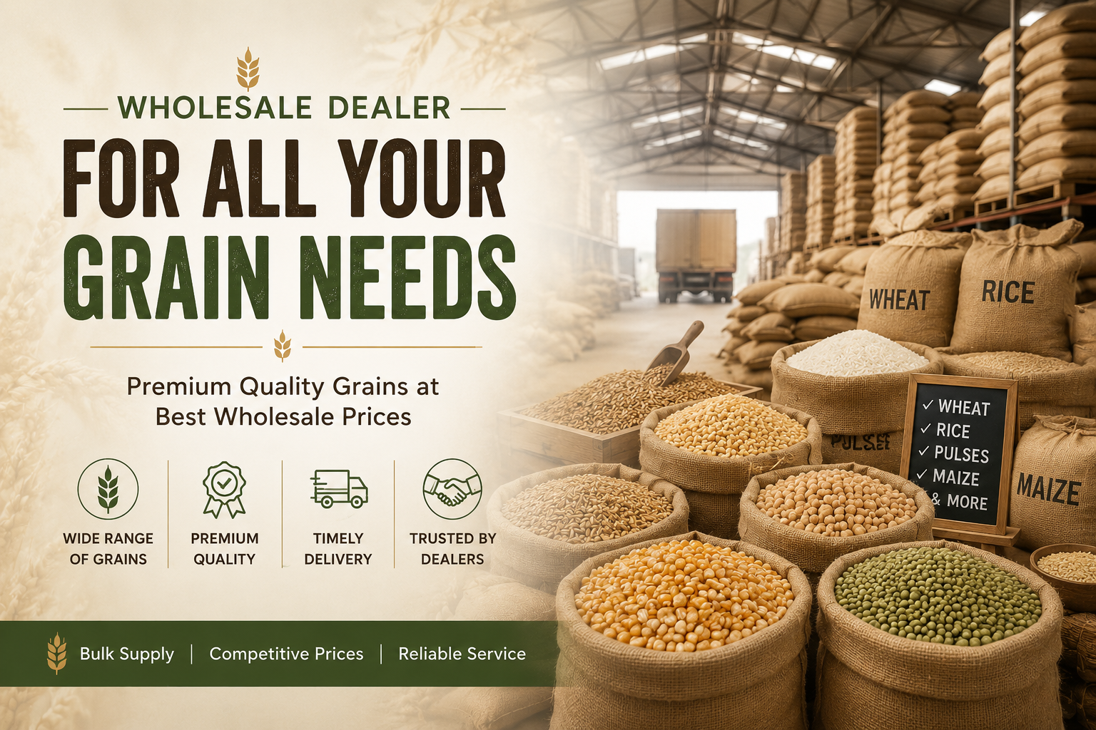 Wholesale Grain Warehouse
